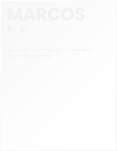 Depoimentos - Muita Calma - Marcos